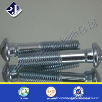 Round Head Oval Neck Track Bolt (zinc plated)